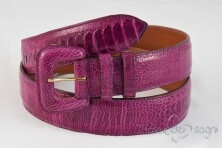 Ceinture de femme en cuir suédé