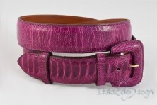 Ceinture de femme en cuir suédé