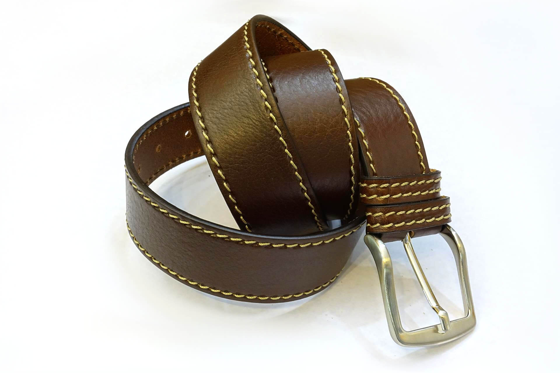 Ceinture pour homme en épaule de taureau