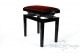 Tabouret de piano « Rossini» - velours rouge