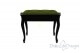 Tabouret de piano « Vivaldi» - velours vert