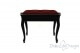 Tabouret de piano « Vivaldi» - velours rouge