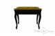 Small Bench for Piano “Vivaldi” - gold velvet