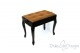 Tabouret de piano « Vivaldi» - velours noisette