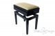 Small Bench for Piano “Verdi” - beige velvet