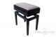 Tabouret de piano « Verdi» - velours gris