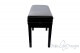 Tabouret de piano « Verdi» - velours gris