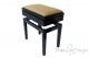 Tabouret de piano « Verdi» - velours noisette