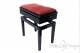 Tabouret de piano « Verdi» - velours rose