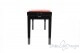 Tabouret de piano double « Mascagni» - velours rose