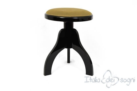 Hocker "Tartini" - Samt beige