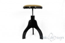 Tabouret pour harpes «Tartini» - velours beige