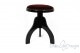 Hocker "Tartini" - Samt bordeaux