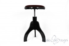 Tabouret pour harpes «Tartini» - velours bordeaux