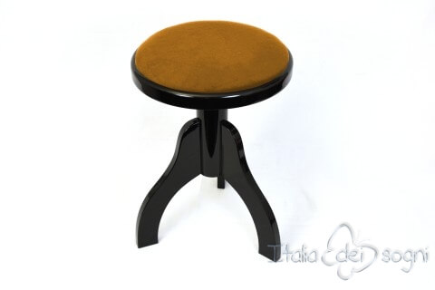 Hocker "Tartini" - Gold Samt