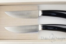 2-piece buffalo Rustic steak knives