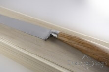 roast beef knife, olive wood