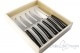 6-teiliges Steakmesser-Set rustico nero