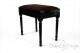 Small Bench for Piano "Bellini" - Brown Velvet