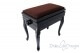 Small Bench for Piano "Toscanini" - Brown Velvet