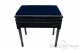 Small Bench for Piano "Carulli" - Blue Velvet