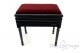 Small Bench for Piano "Carulli" - Red Velvet